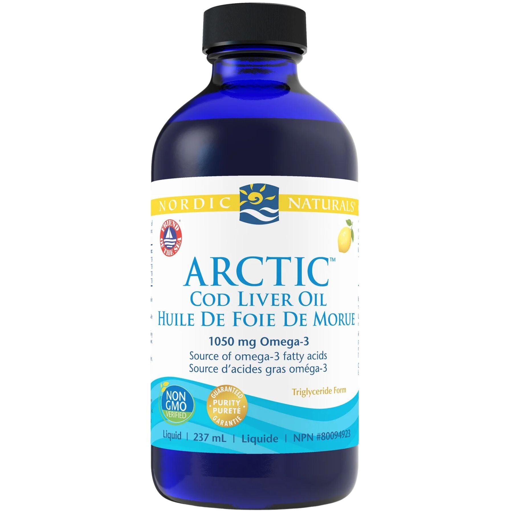 Nordic Naturals Arctic Cod Liver Oil - Lemon 237ml