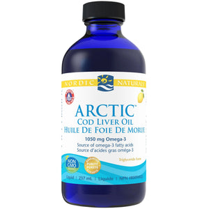 Nordic Naturals Arctic Cod Liver Oil - Lemon 237ml