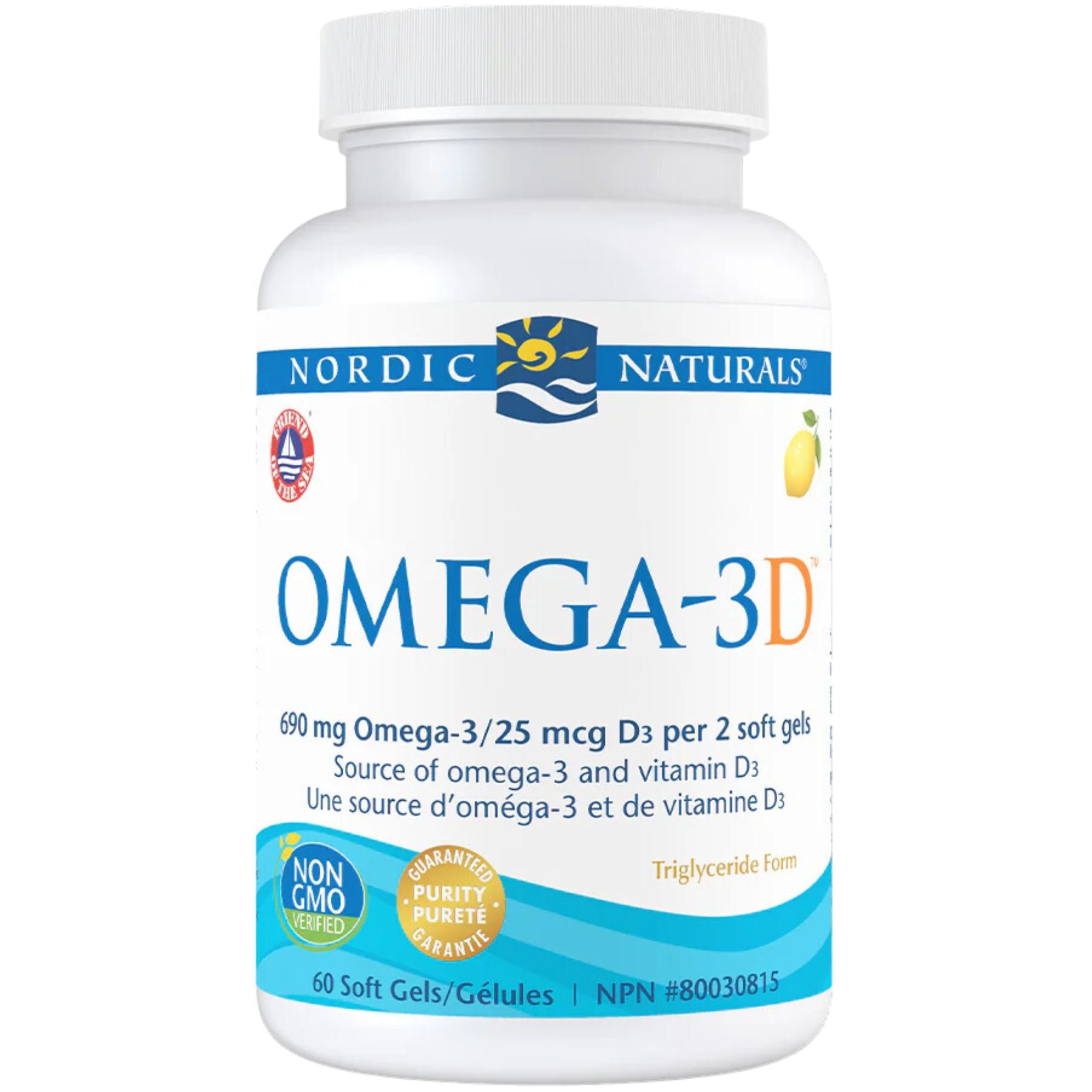 Nordic Naturals Omega-3D 60s