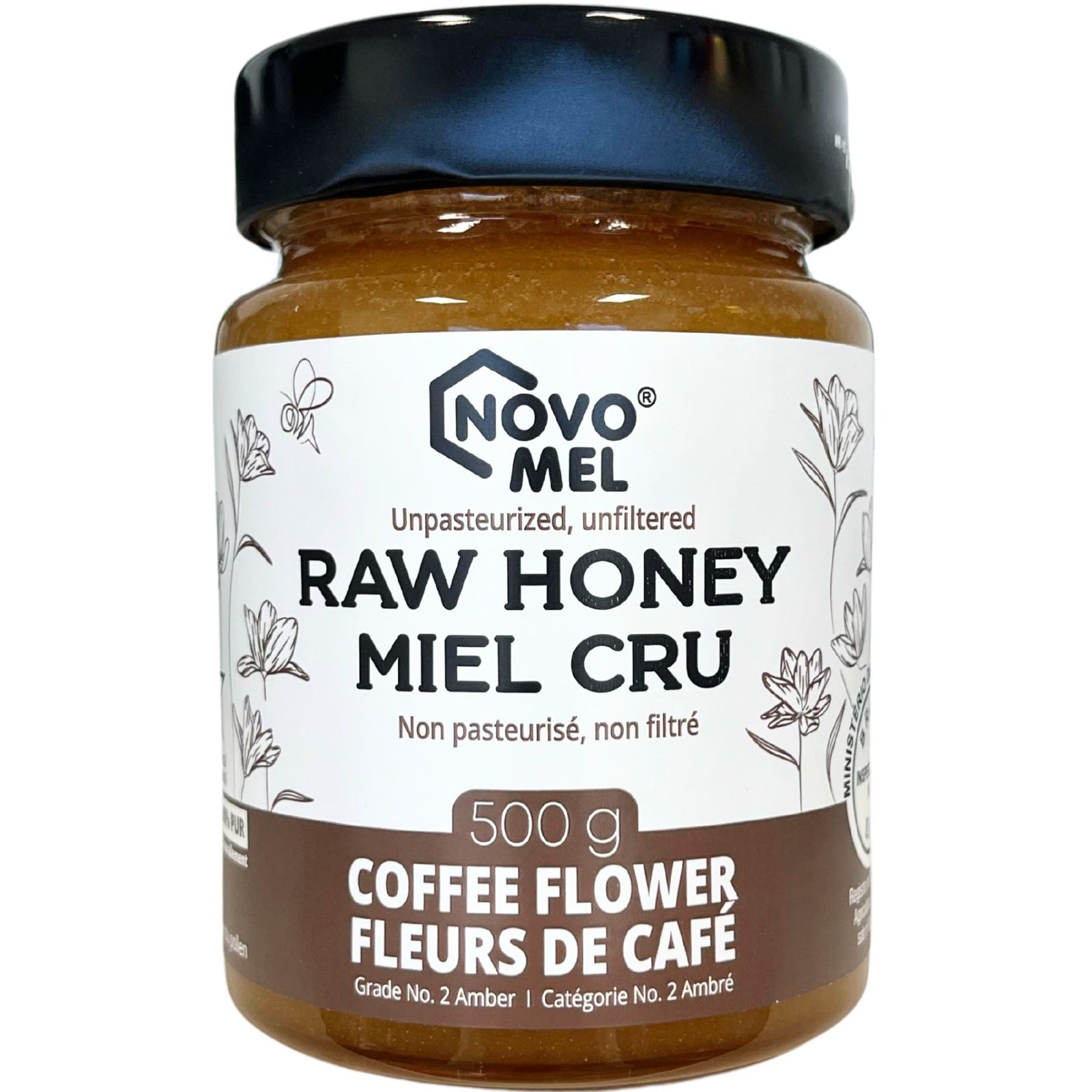 Novo Mel Raw Coffee Flower Honey 500g