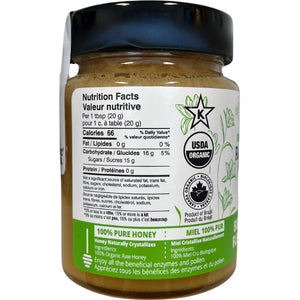 Novo Mel Raw Organic Eucalyptus Flower Honey 500g