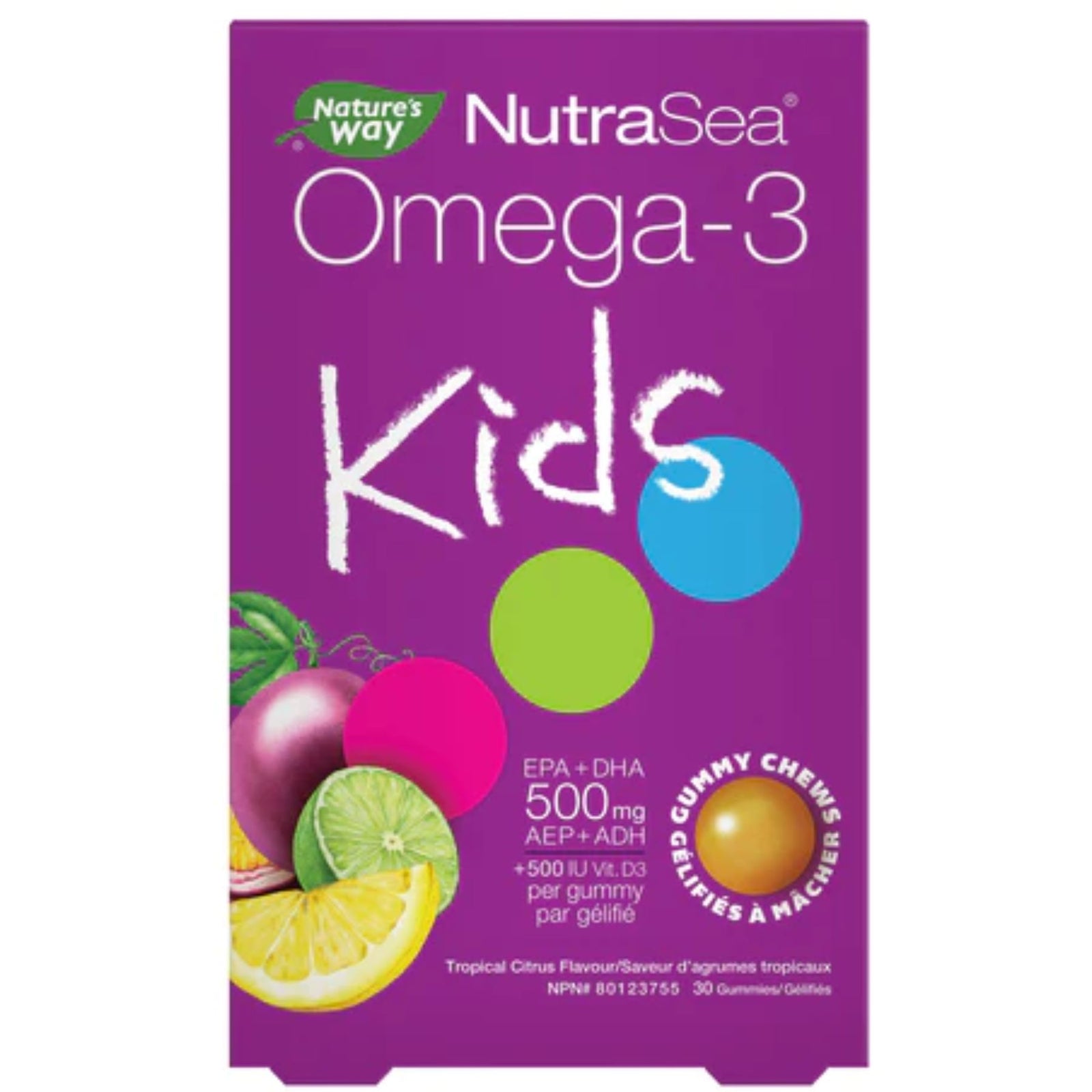 NutraSea Omega-3 Kids Gummy Chews 30s