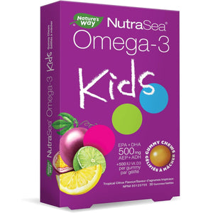 NutraSea Omega-3 Kids Gummy Chews 30s