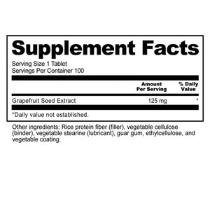 NutriBiotic Grapefruit Seed Extract Tablets 100s