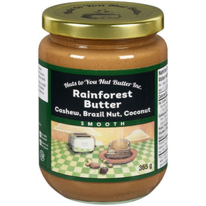 Nuts To You Rainforest Butter Smooth 365g