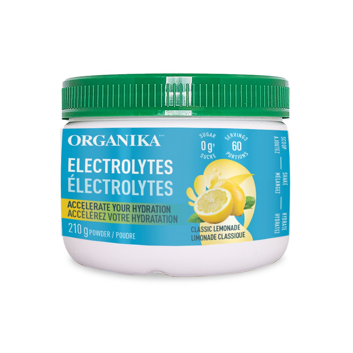 Organika Electrolytes - Classic Lemonade 210g