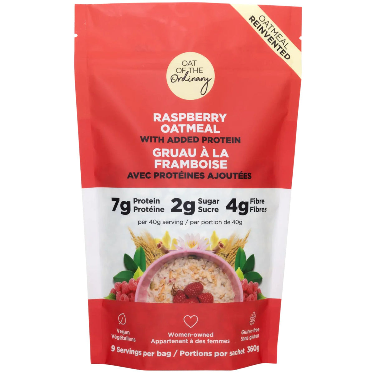 Oat of the Ordinary Raspberry Protein Oatmeal 360g