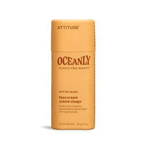 Attitude Oceanly Phyto-Glow Radiance Solid Face Cream with Vitamin C - 8.5g tube (smallest size). Stabilized vitamin C, Canadian dulse, phytoglycogen