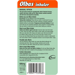 Olbas Inhaler Nasal Stick 0.7ml