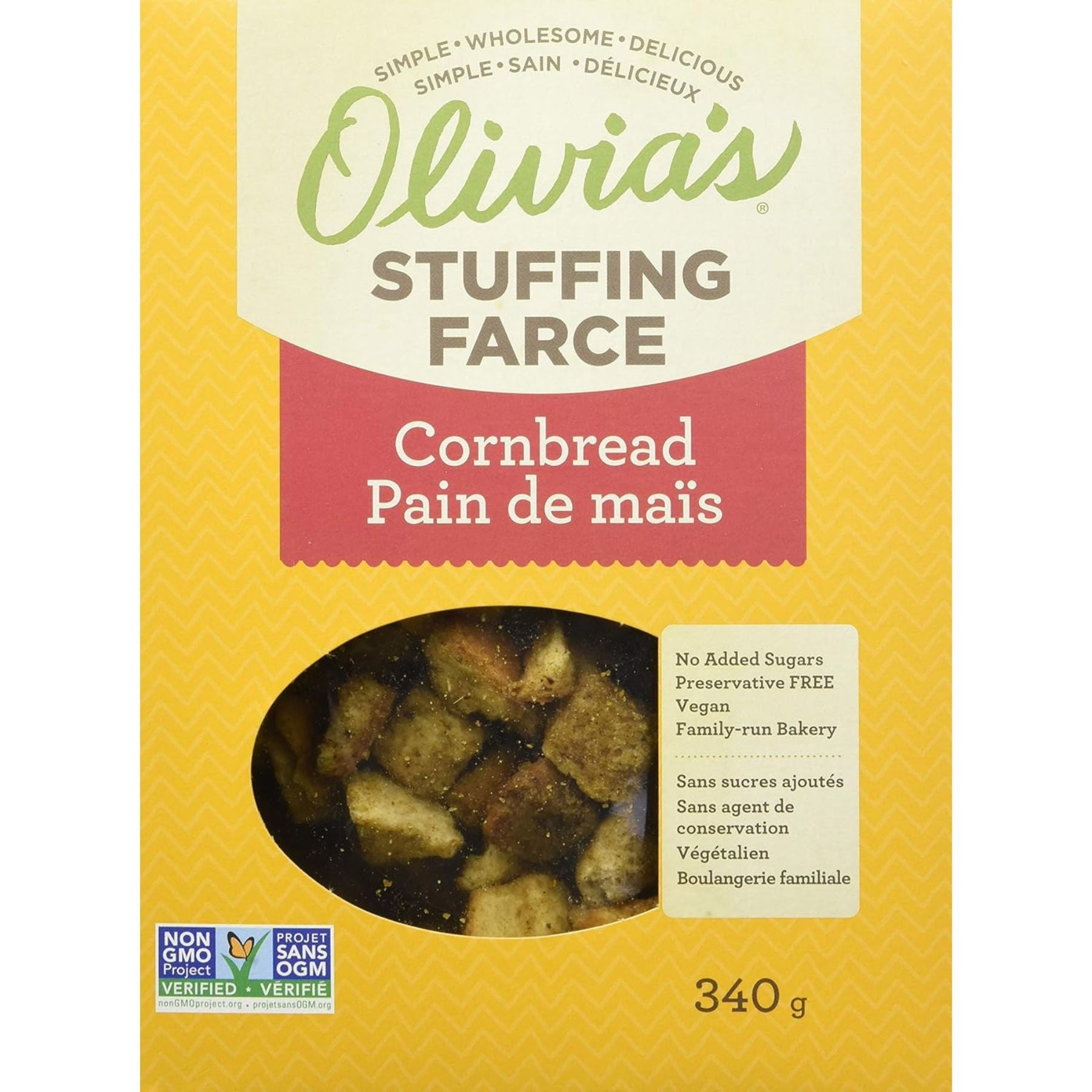 Olivia's Cornbread Stuffing 340g