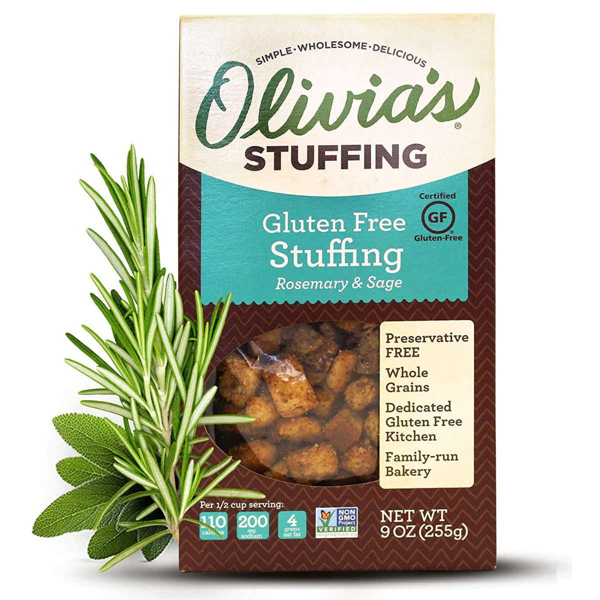 Olivia's Gluten Free Stuffing 255g