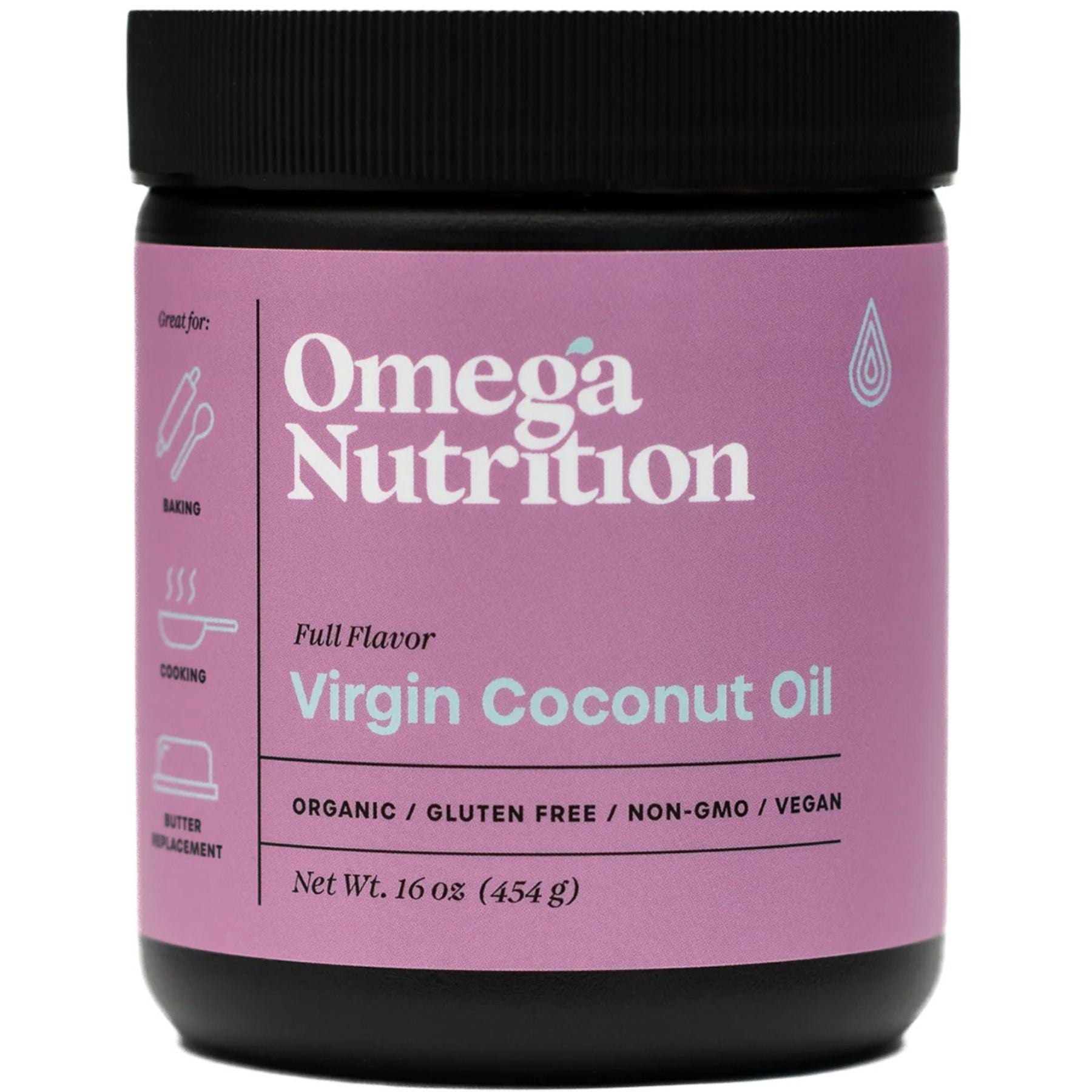 Omega Nutrition Virgin Coconut Oil 454g