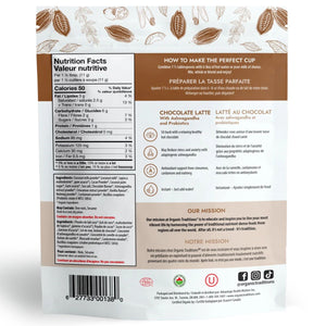 Organic Traditions Organic Chocolate Latte with Ashwagandha and Probiotics 150g