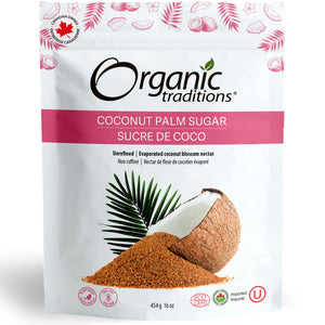 Organic Traditions Organic Coconut Palm Sugar 454g