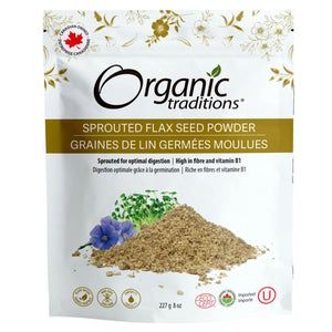 Organic Traditions Organic Sprouted Flax Seed Powder 227g