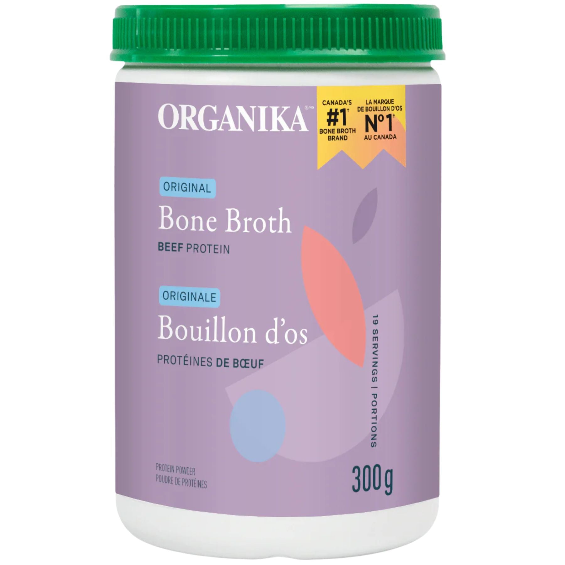 Organika Beef Bone Broth Protein Powder - Original 300g