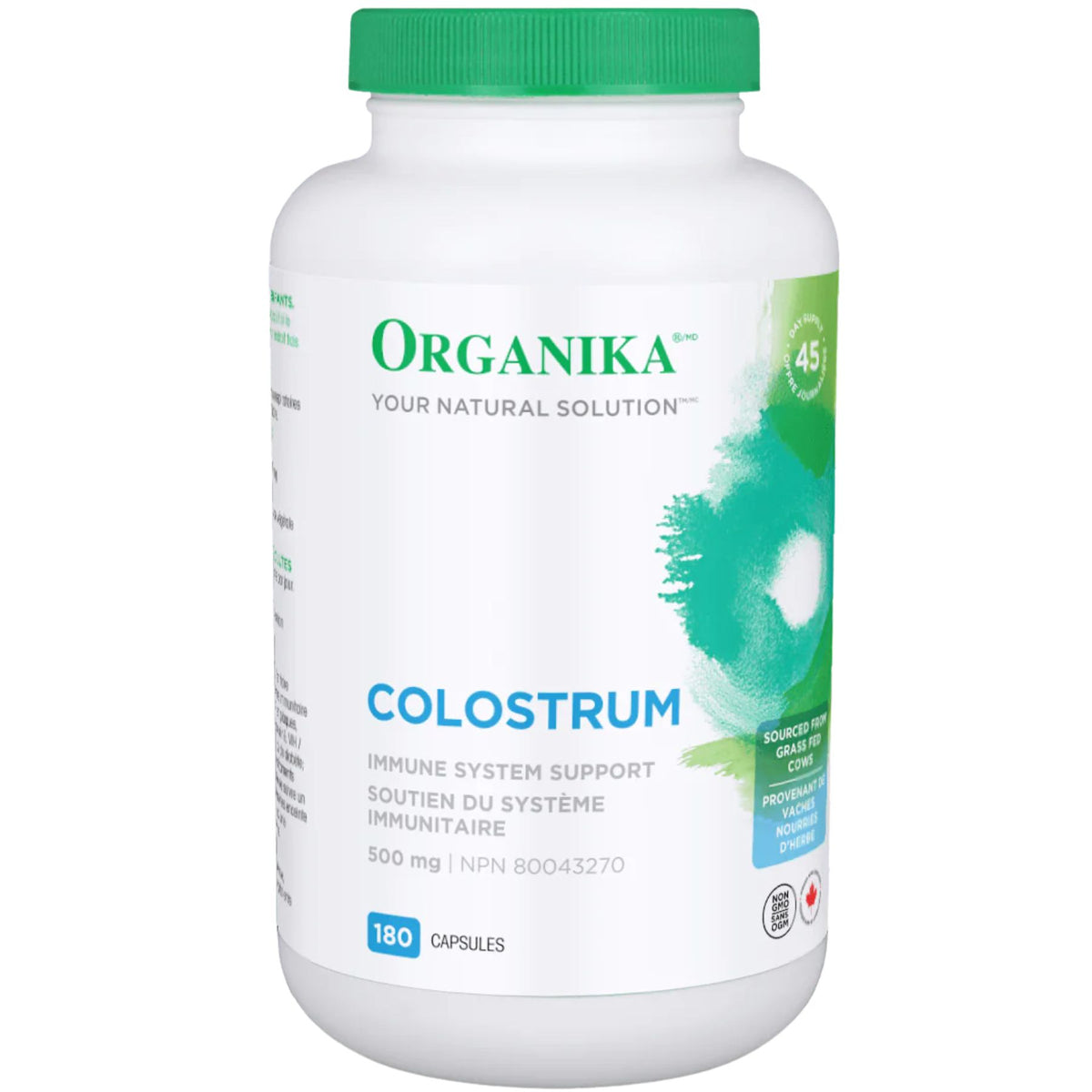 Organika Colostrum Capsules 180s