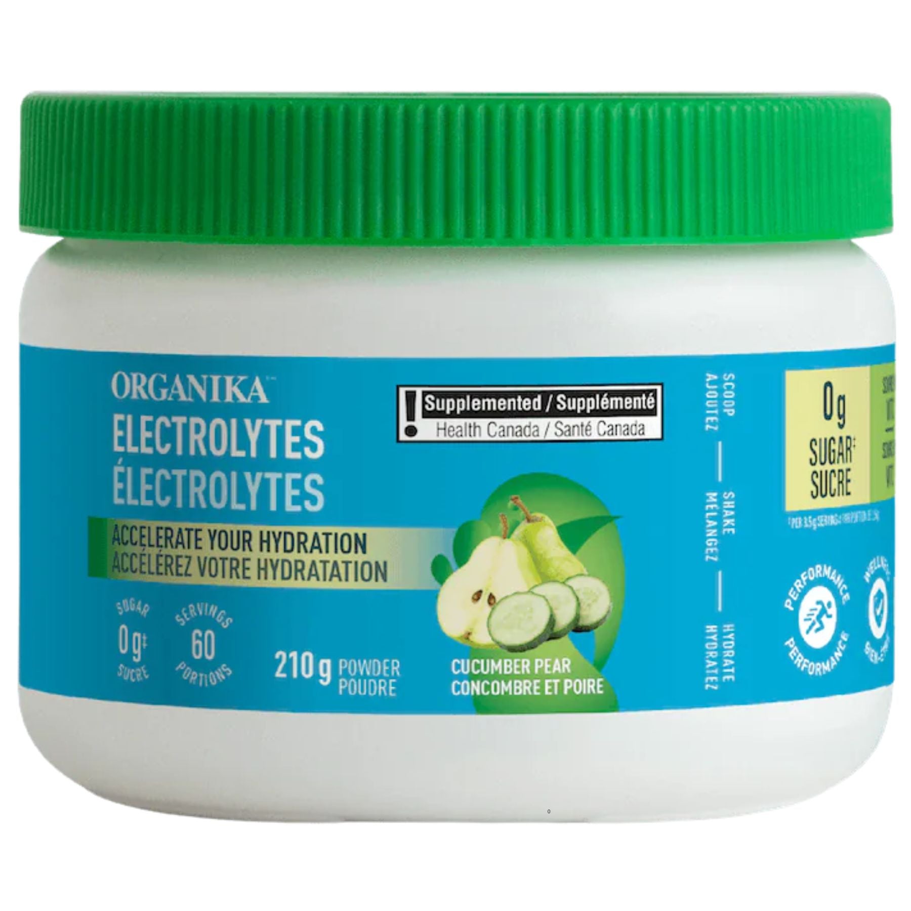 Organika Electrolytes Cucumber Pear 210g