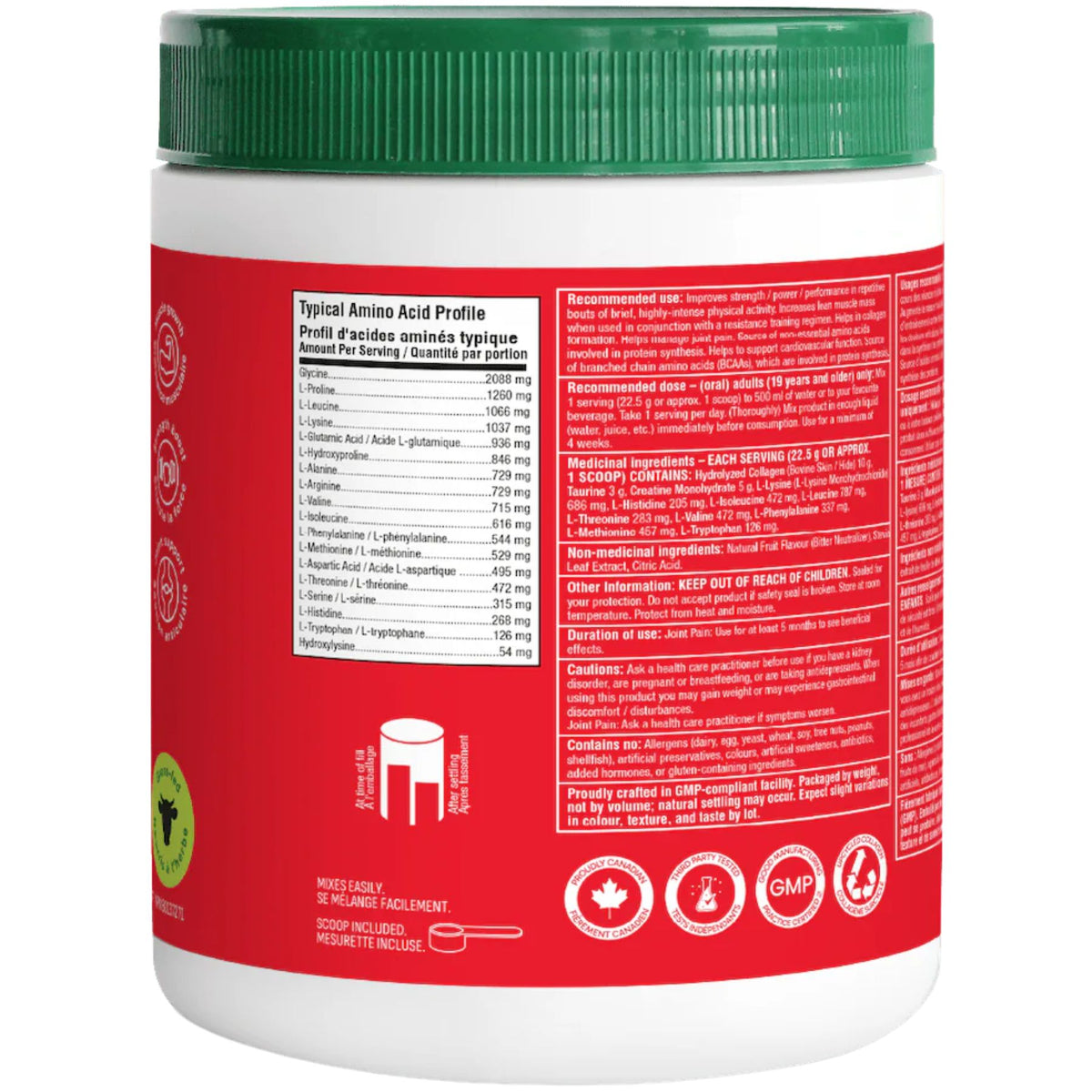 Organika Enhanced Collagen Protein Sport - Unflavoured 517g