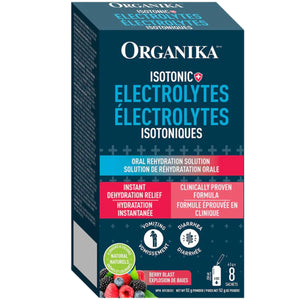 Organika Isotonic Electrolytes Sachets 6.5gx8 (Box)