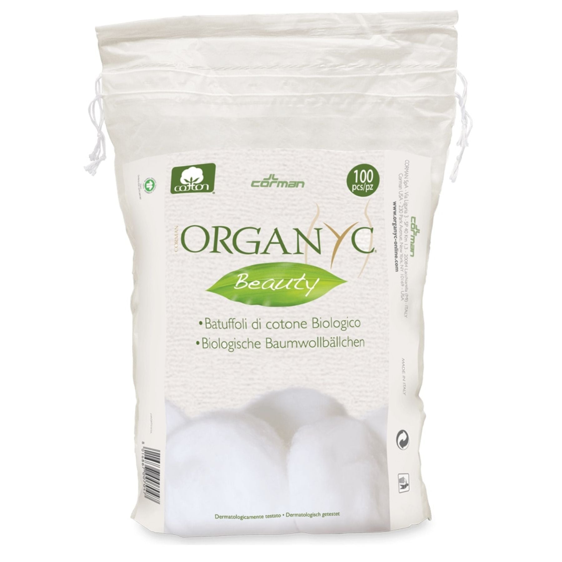 Organyc Cotton Balls 100s