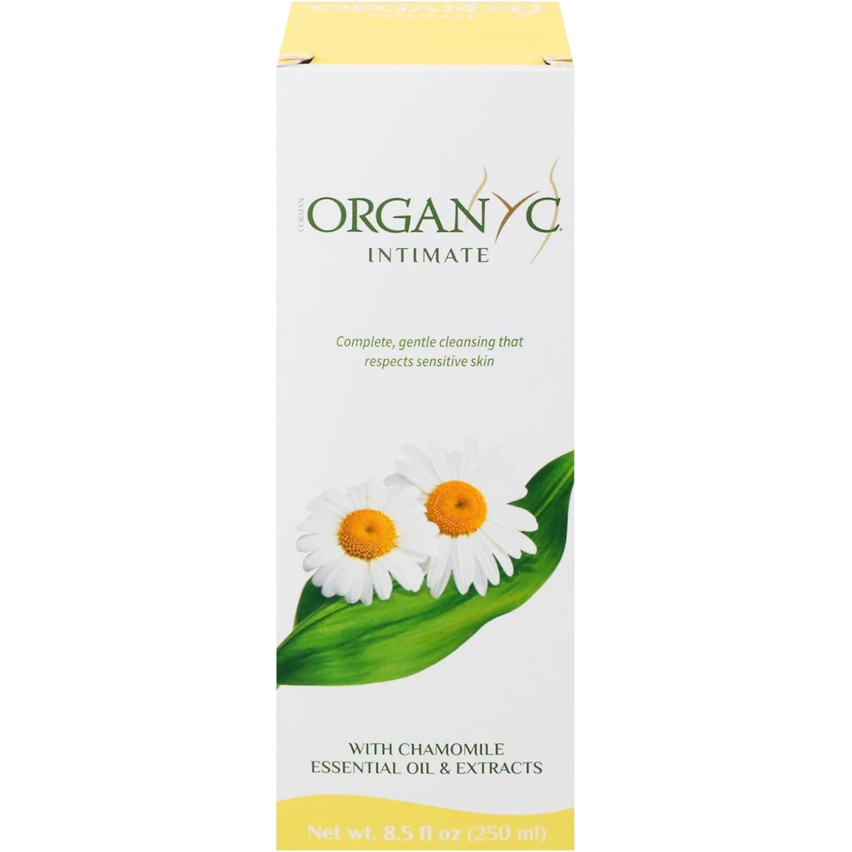 Organyc Feminine Wash Chamomile Formula 250mL