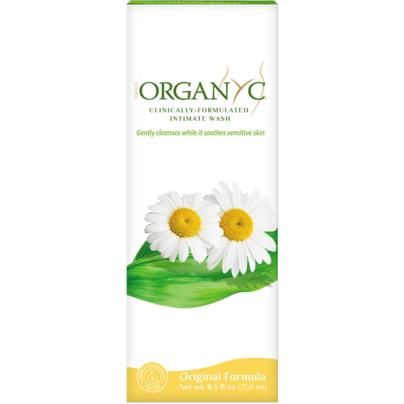 Organyc Feminine Wash Chamomile Formula 250mL