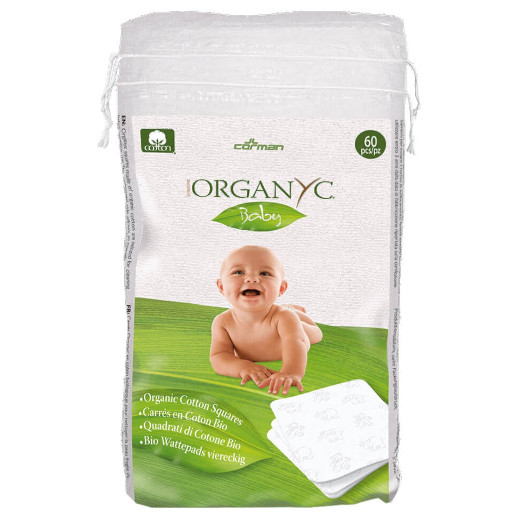 Organyc Organic Cotton Squares 60s