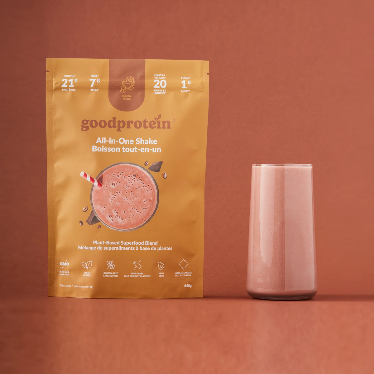 Goodprotein All-in-One Shake Mocha 880g