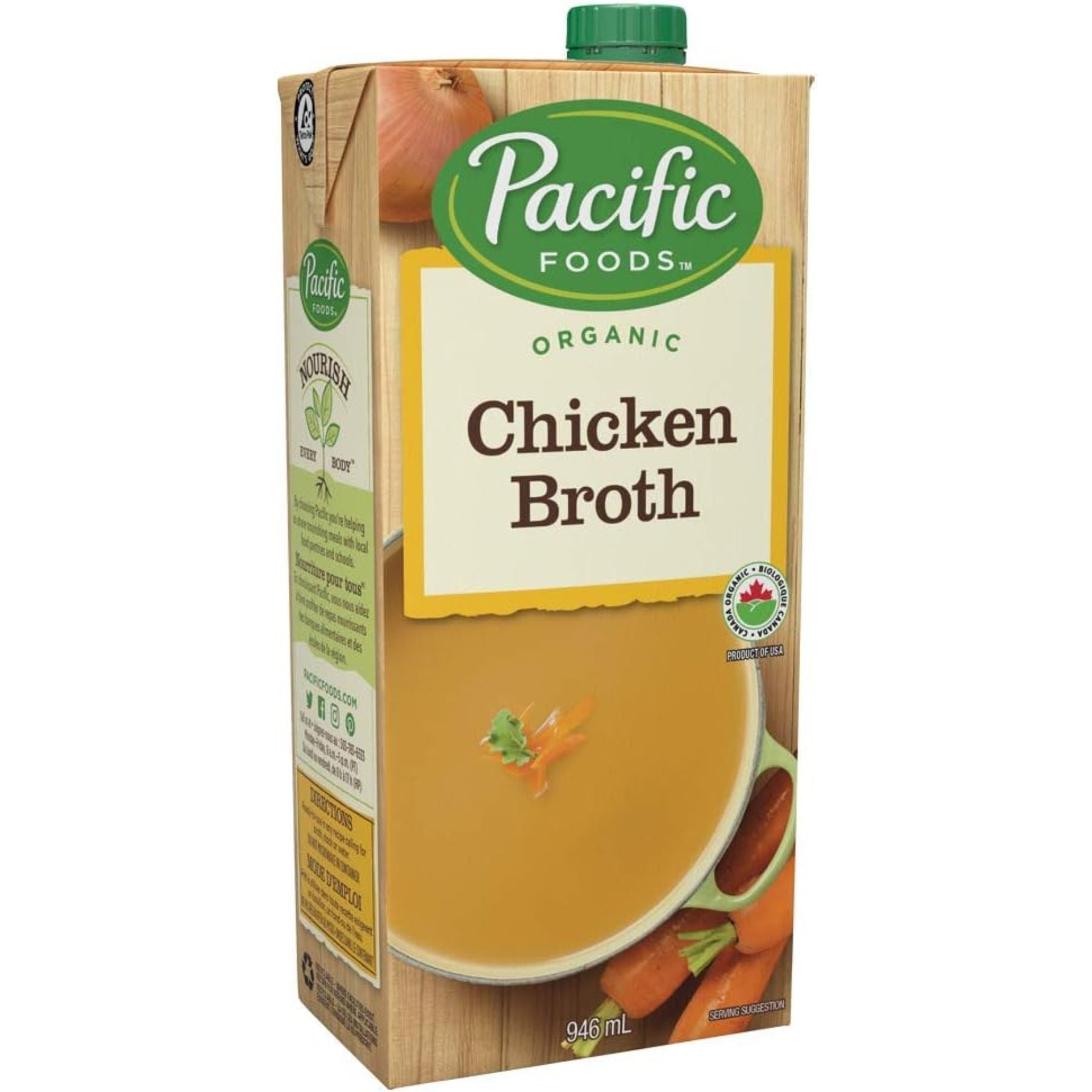 Pacific Foods Organic Chicken Broth 946ml