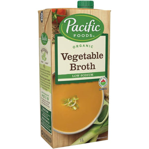 Pacific Foods Organic Low Sodium Vegetable Broth 1L