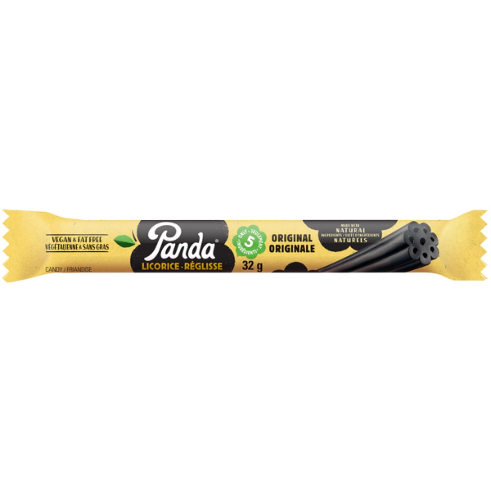 Panda Natural Soft Licorice (Black) 32g