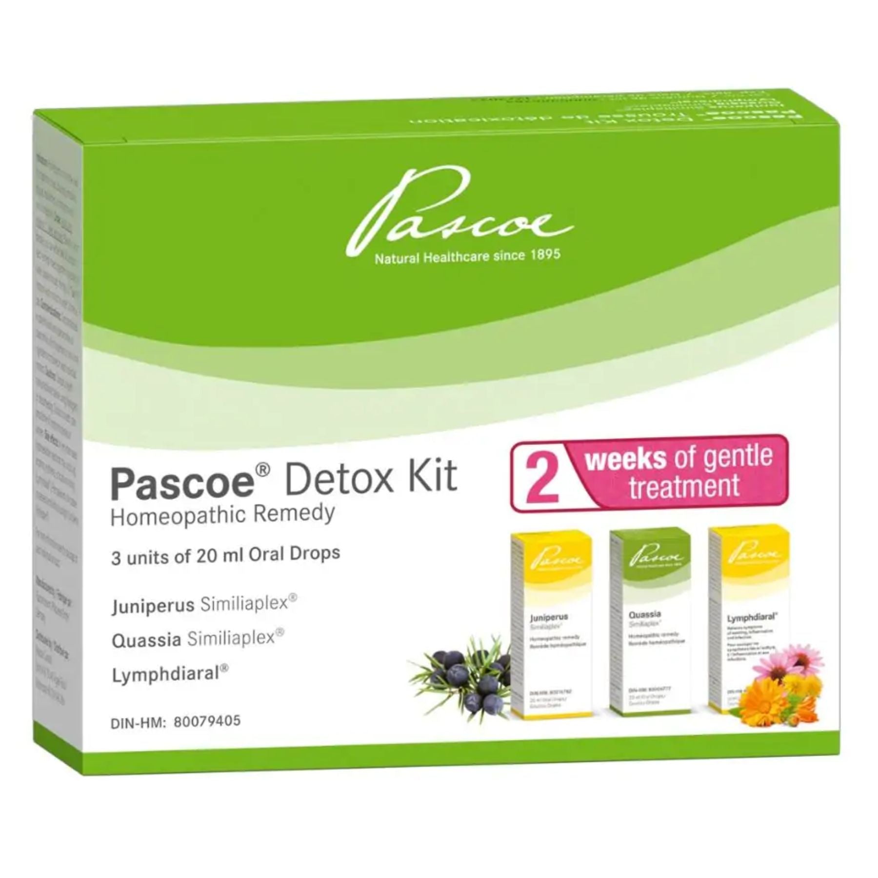 Pascoe Detox Kit 3 x 20ml