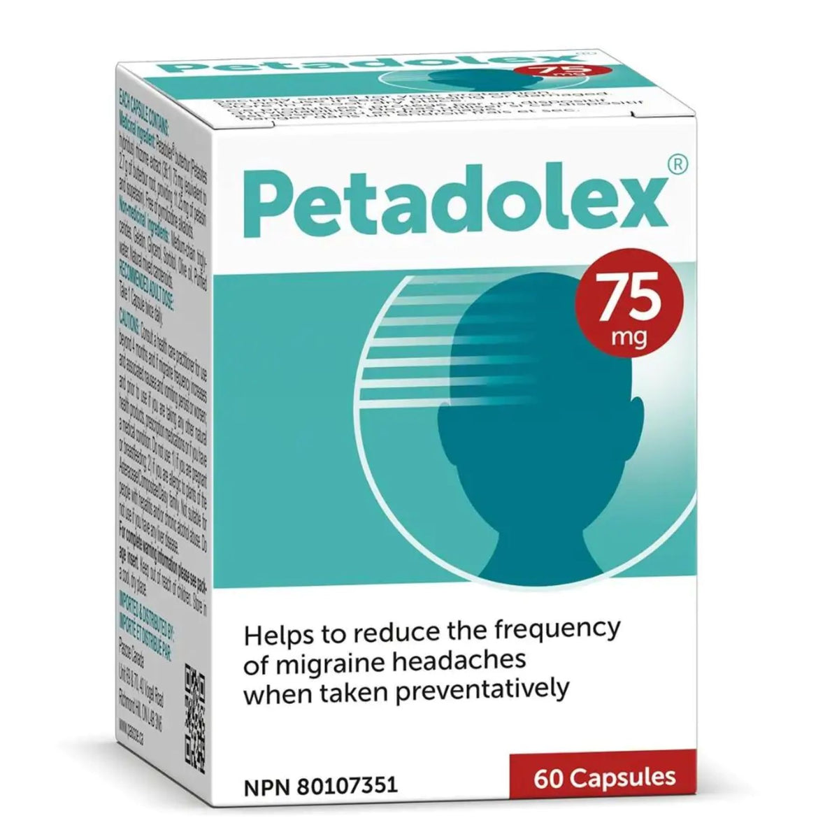 Pascoe Petadolex 75mg 60s