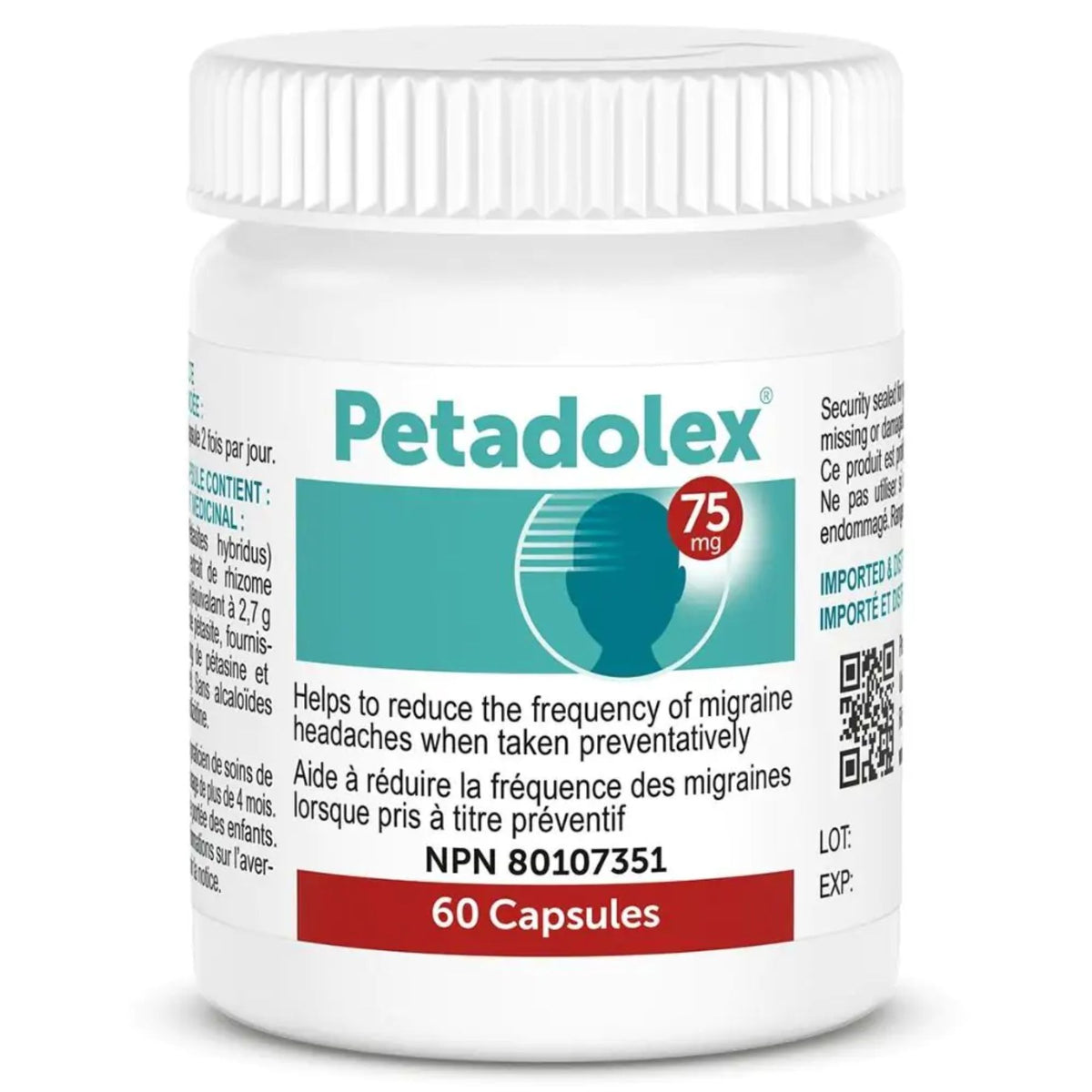 Pascoe Petadolex 75mg 60s