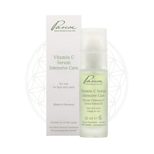 Pascoe Vitamin C Serum Intensive Care - 30mL bottle - for use on face and neck - A serum that target dull and uneven skin tone. 