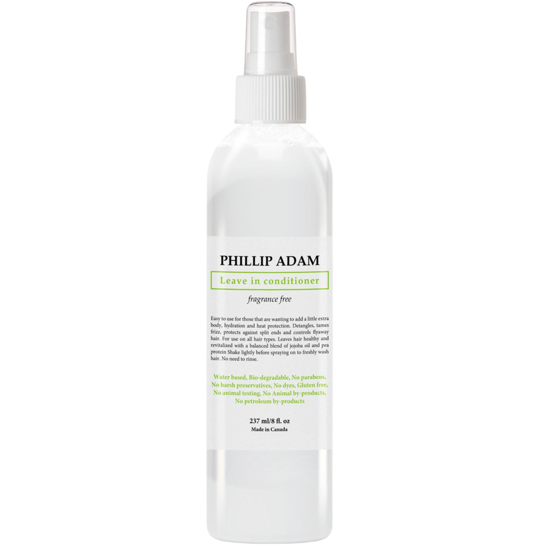 Phillip Adams Fragrance Free Leave-In Conditioner 237ml