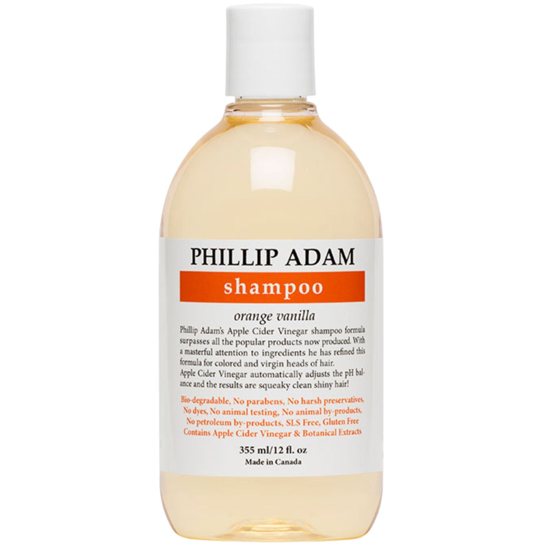 Phillip Adams Orange Vanilla Shampoo 355ml