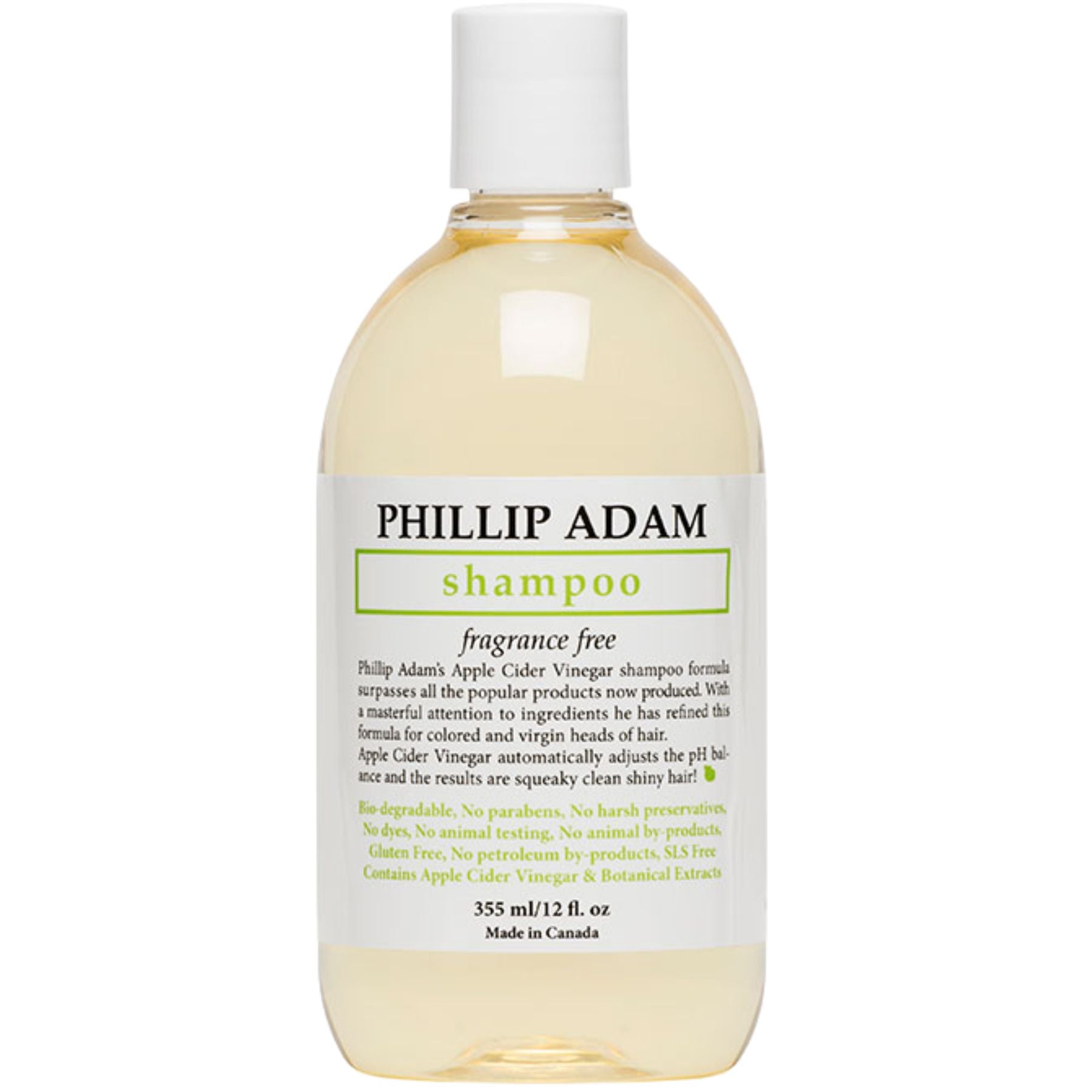 Phillip Adams Unscented Shampoo 355ml