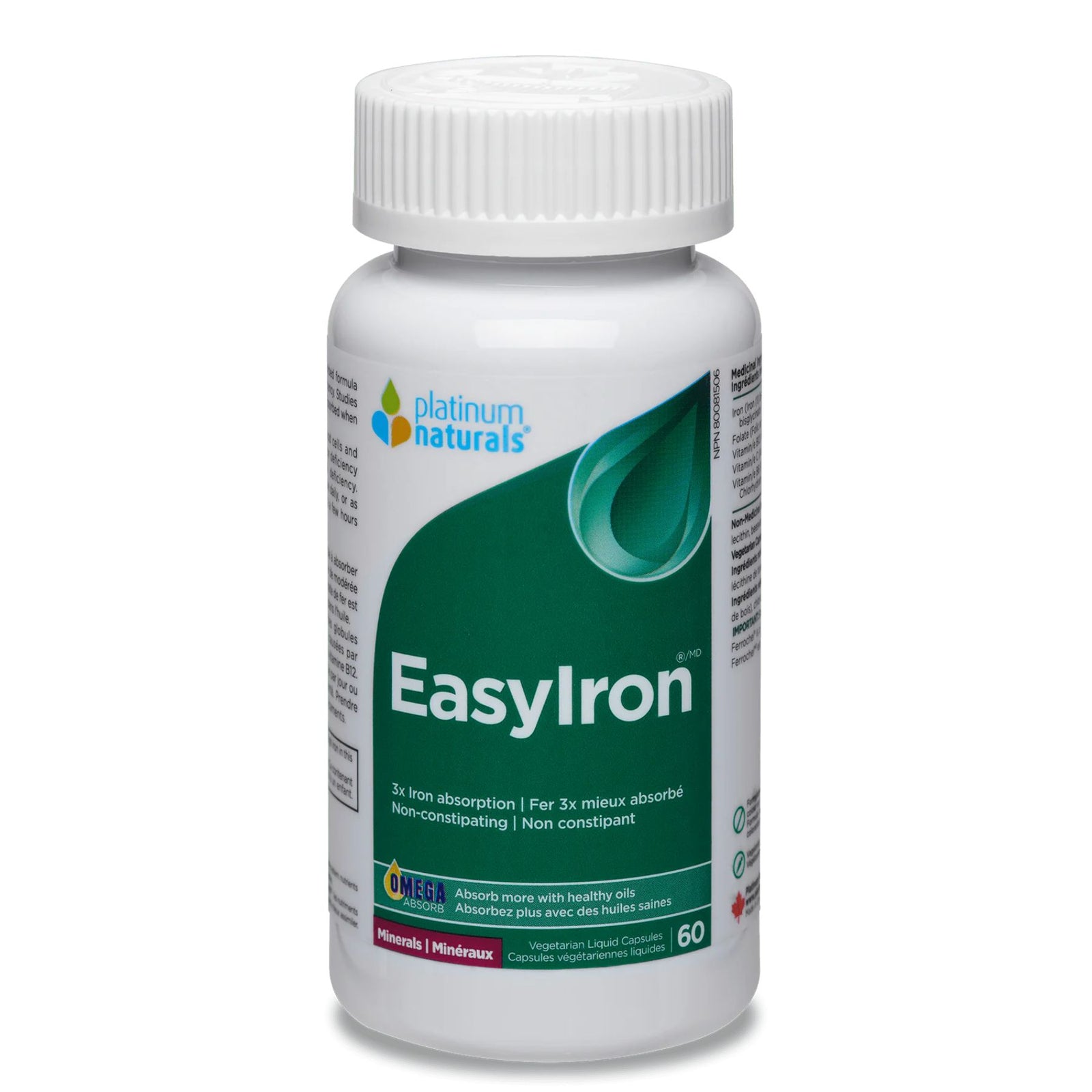 Platinum Naturals EasyIron 60s