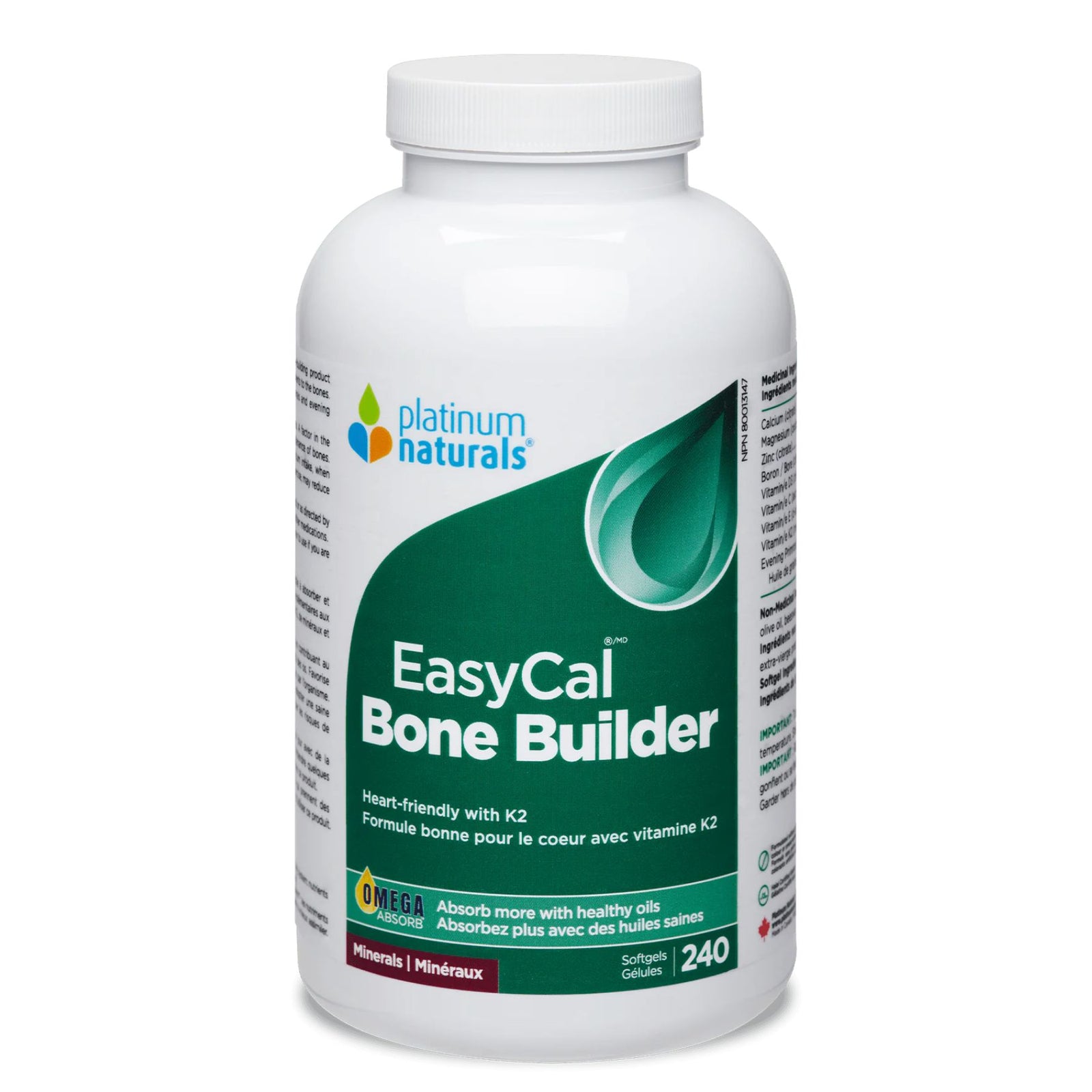 Platinum Naturals EasyCal Bone Builder 240s