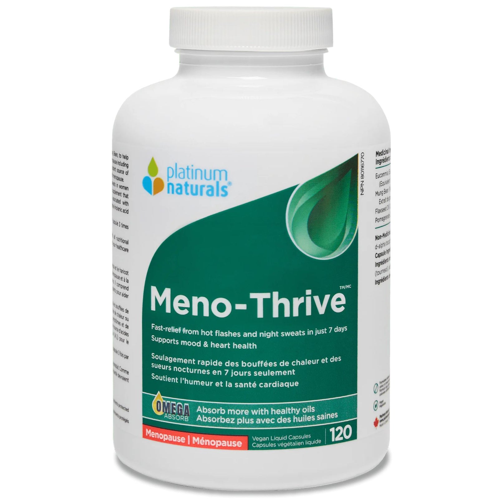Platinum Naturals Meno-Thrive 120s