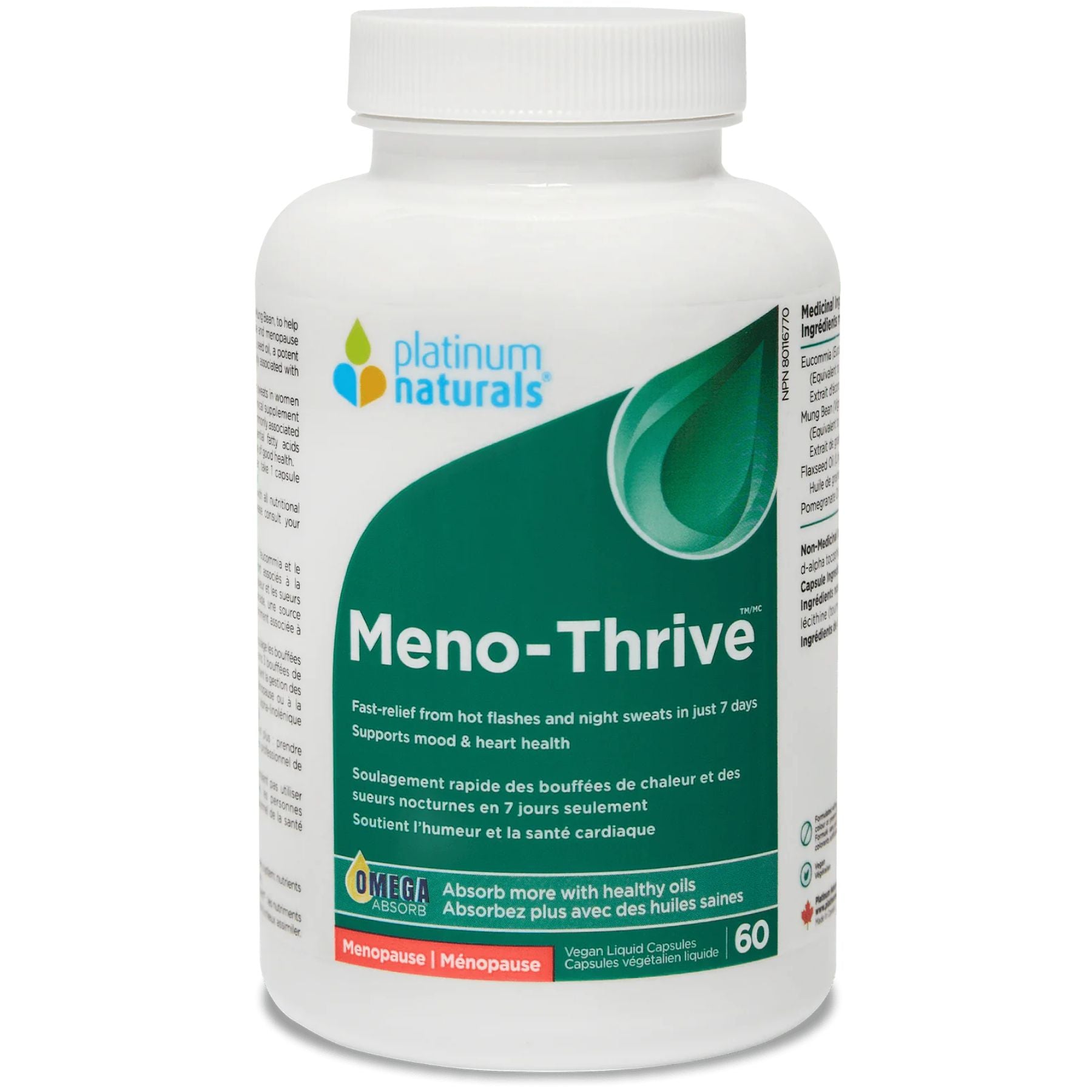 Platinum Naturals Meno-Thrive 60s