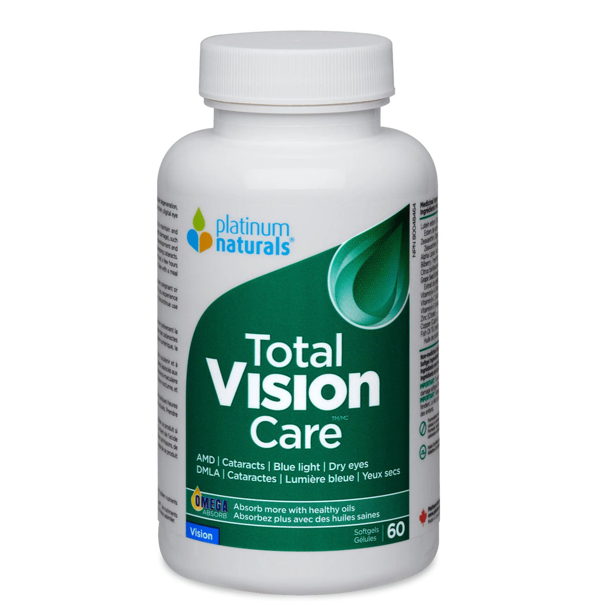 Platinum Naturals Total Vision Care 60s