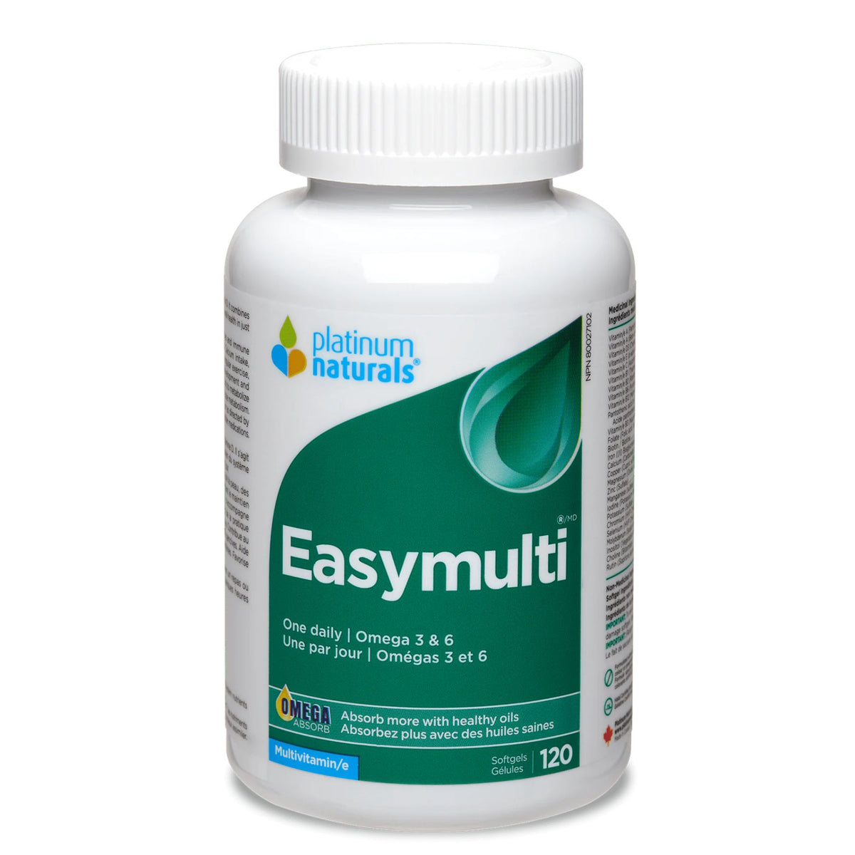 Platinum Naturals Easymulti 120s