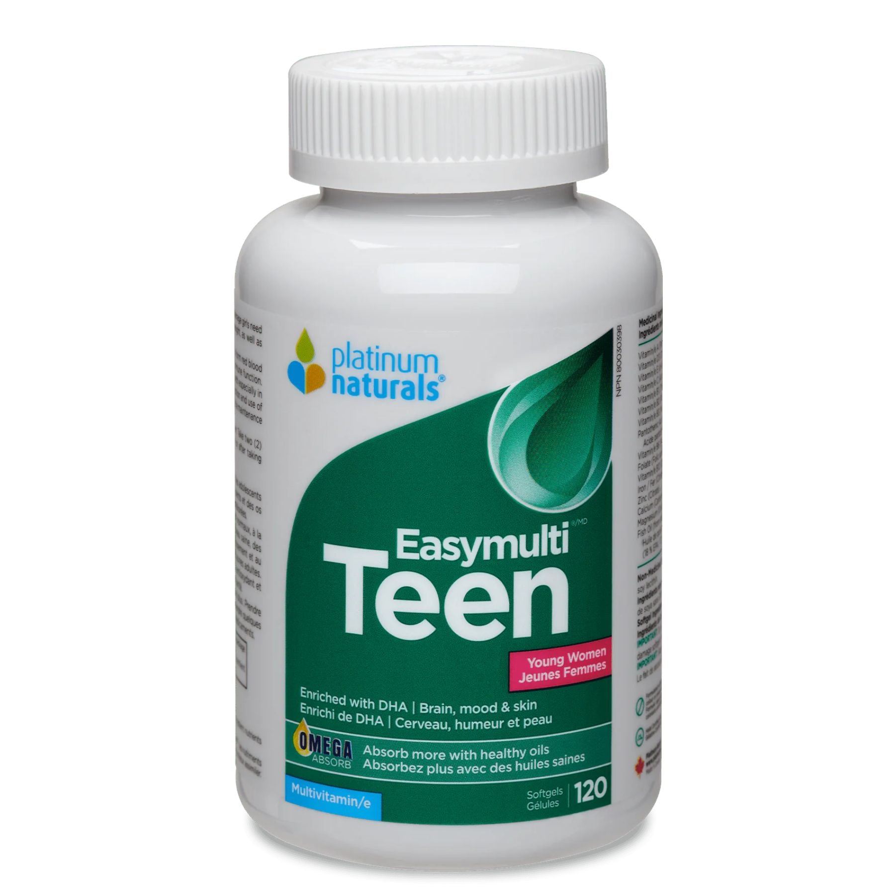 Platinum Naturals Easymulti Teen for Young Women 120s