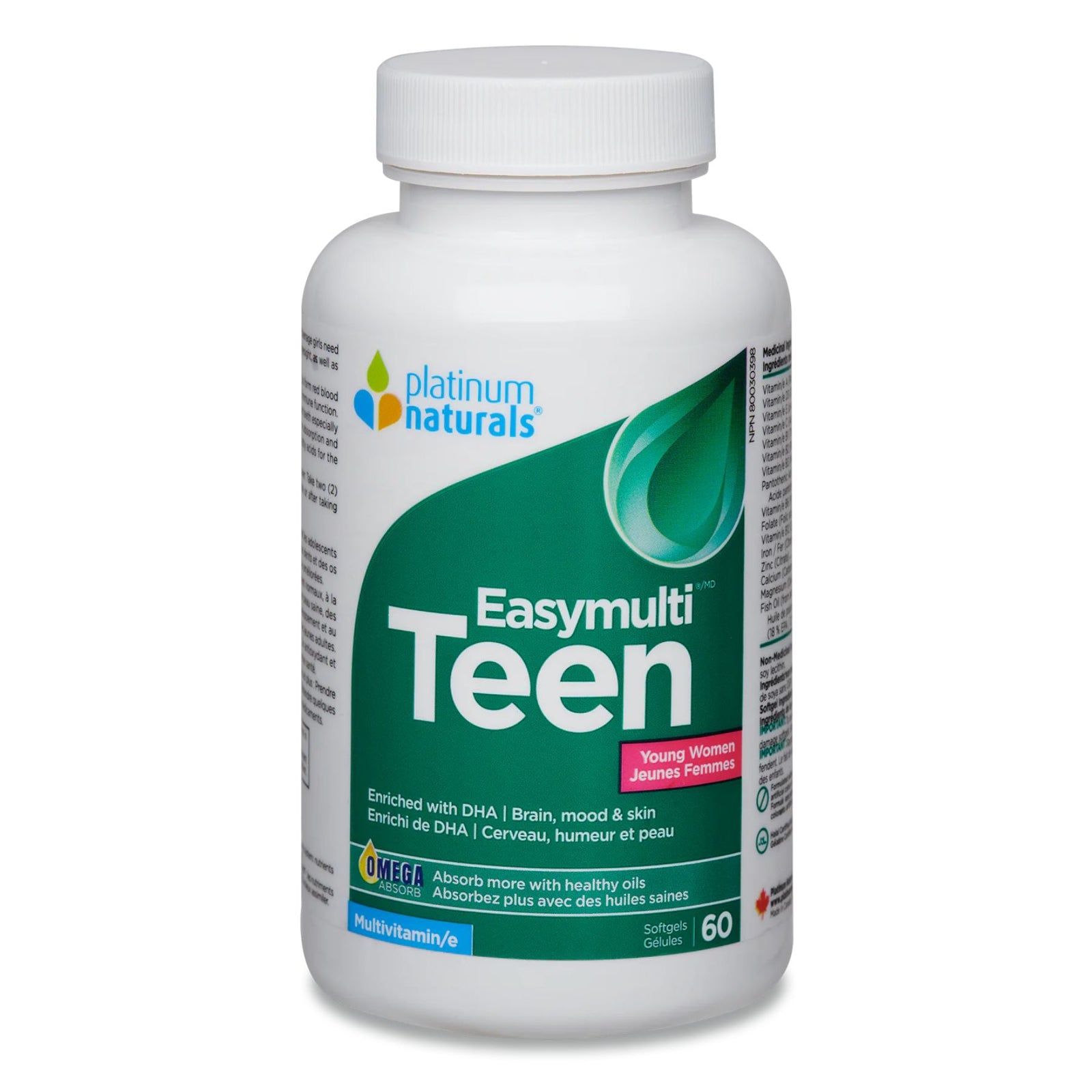 Platinum Naturals Easymulti Teen for Young Women 60s