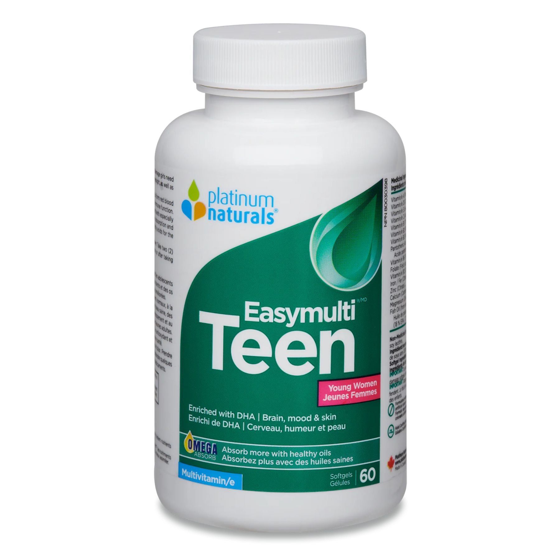Platinum Naturals Easymulti Teen for Young Women 60s