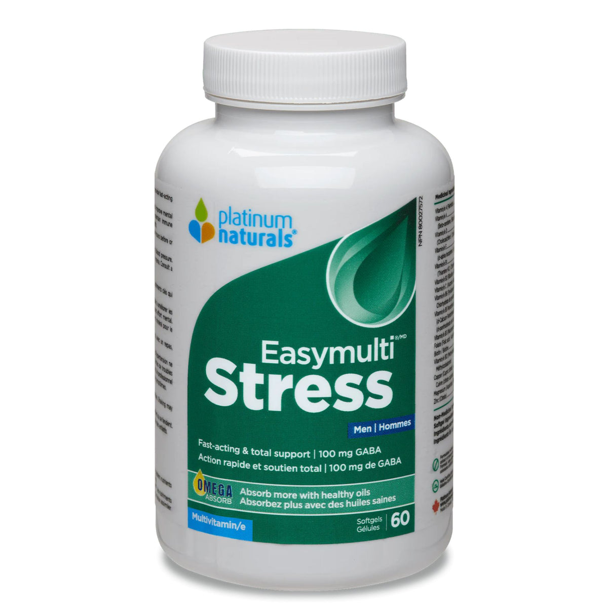 Platinum Naturals Easymulti Stress for Men 60s