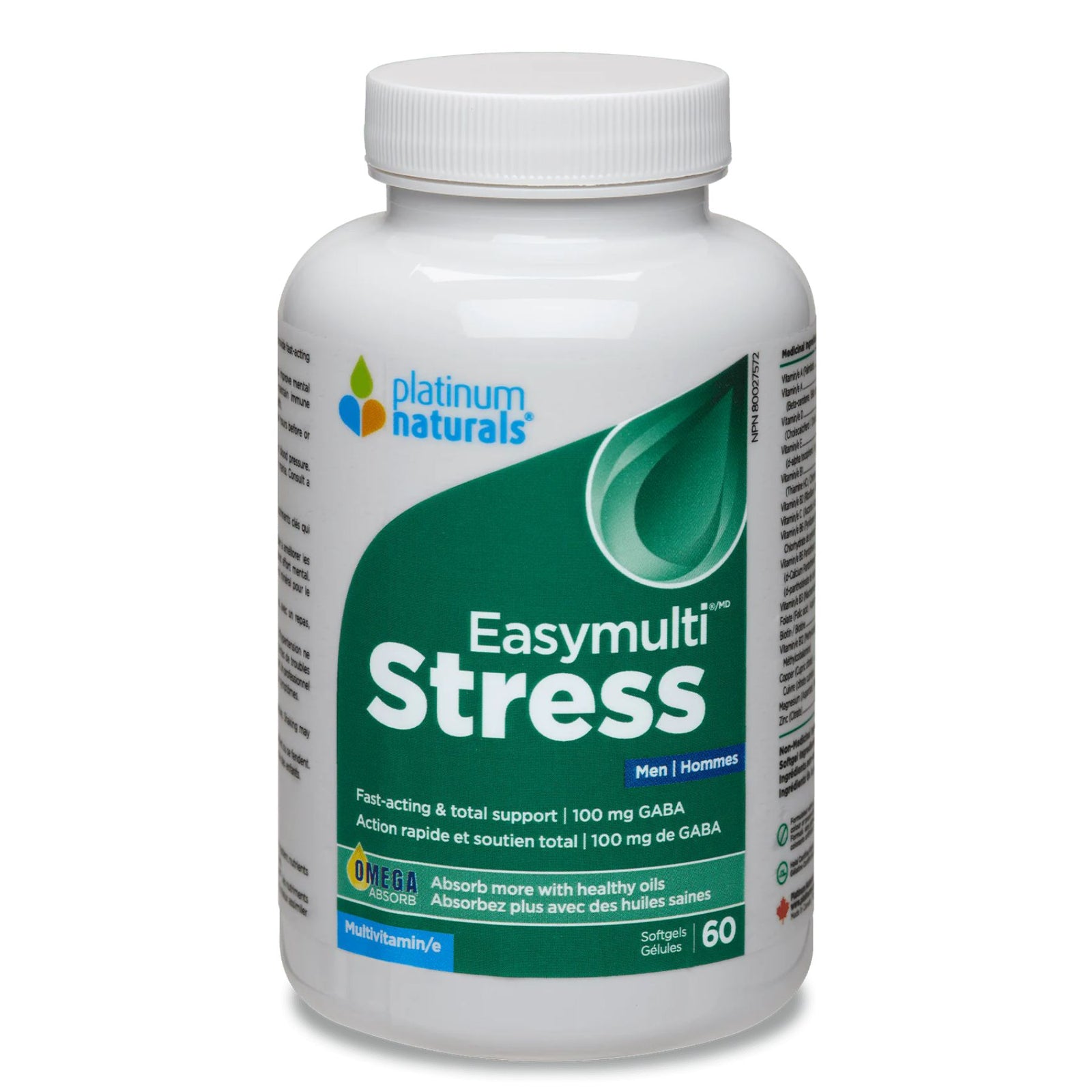 Platinum Naturals Easymulti Stress for Men 60s